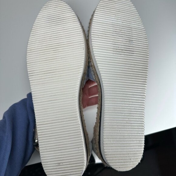 See by Chloé Blue and Black Glyn Espadrille Flats Size 39 - Picture 8 of 11